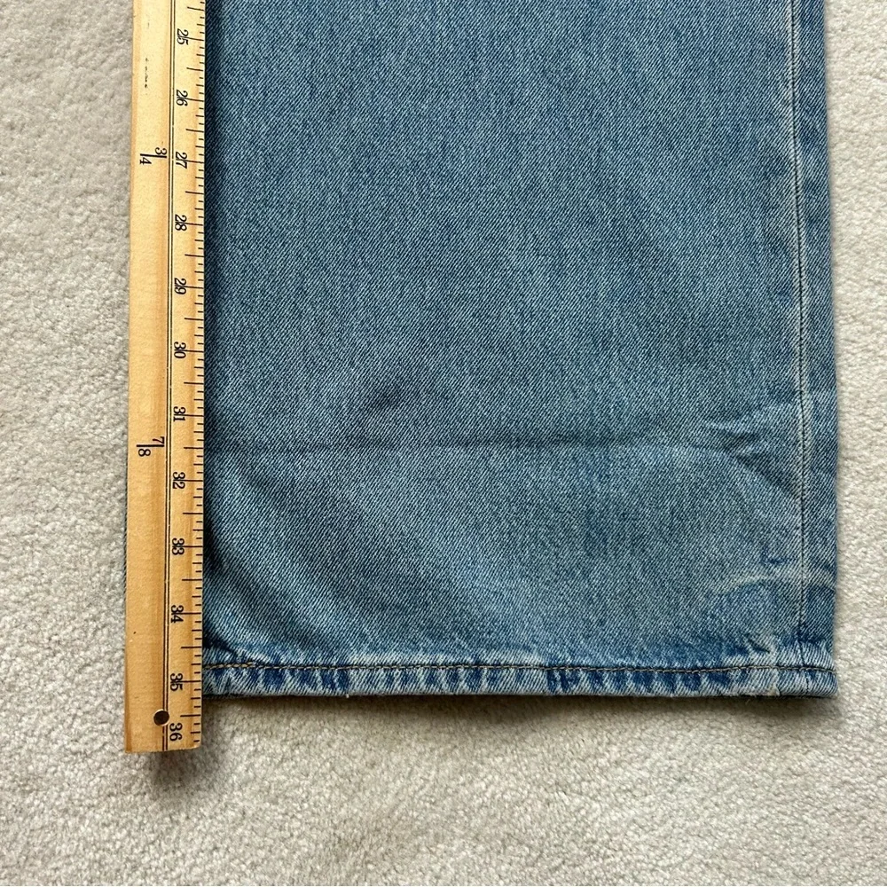 LEVI'S Women's Ribcage Wide Leg Jeans 30x34 Tint Story Medium Wash NWT